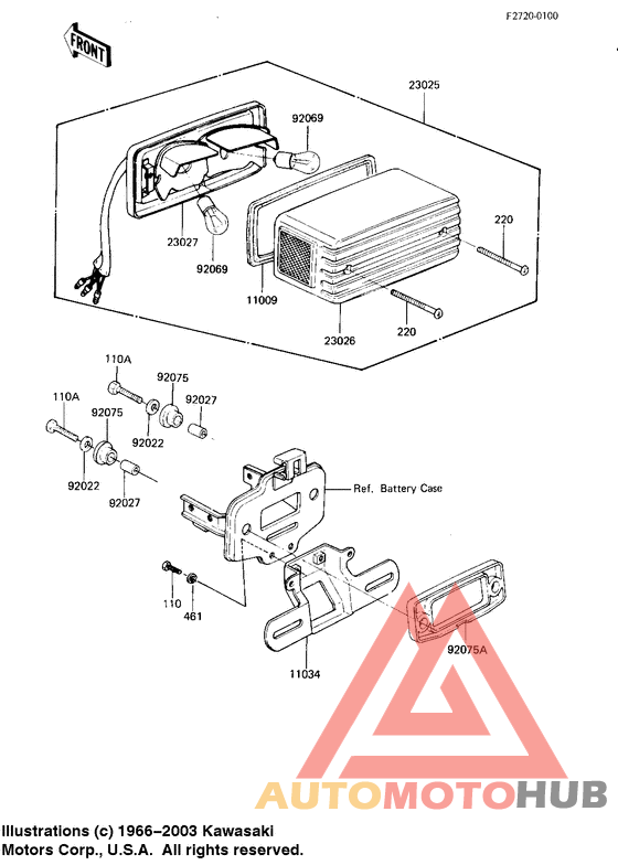 Taillight unit ass`y