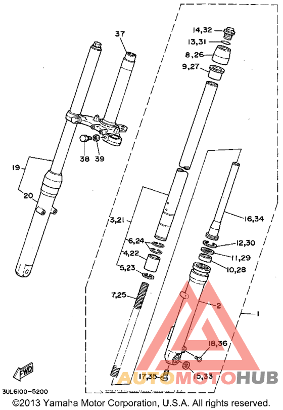Передняя вилка