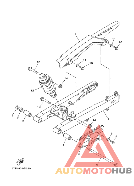 Rear arm & suspension
