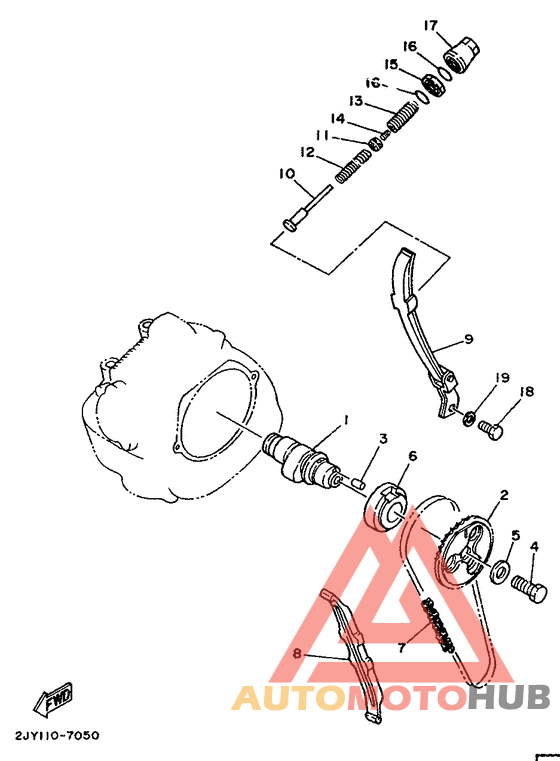 Camshaft. chain
