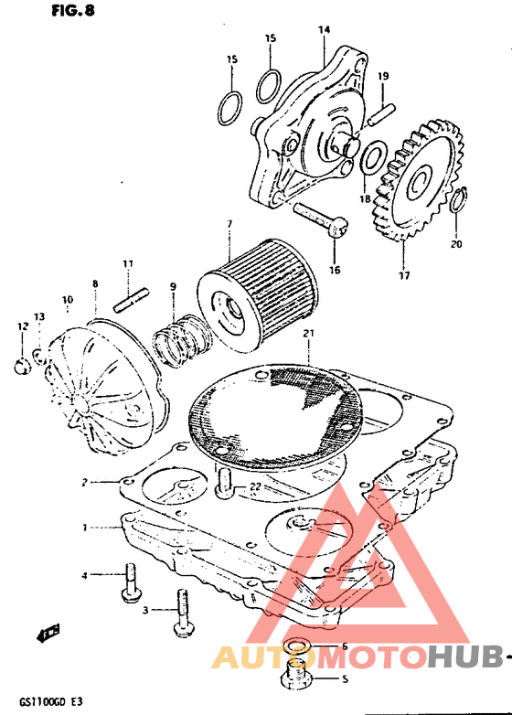 Oil pump - oil filter