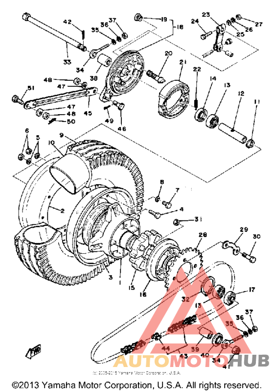 Переднее колесо