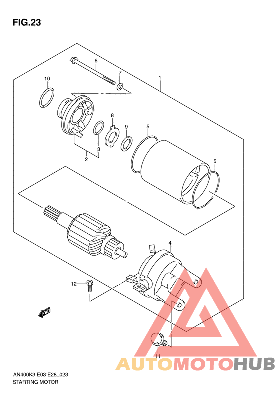 Стартерный мотор