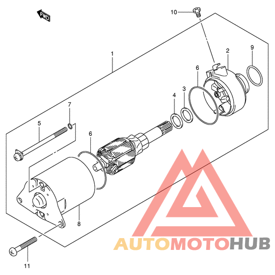 Стартерный мотор