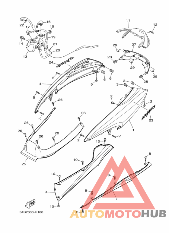 Боковые обтекатели