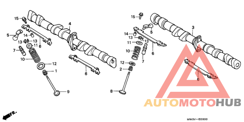 Camshaft assy