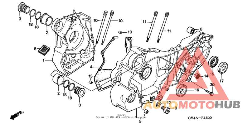 Картер двигателя