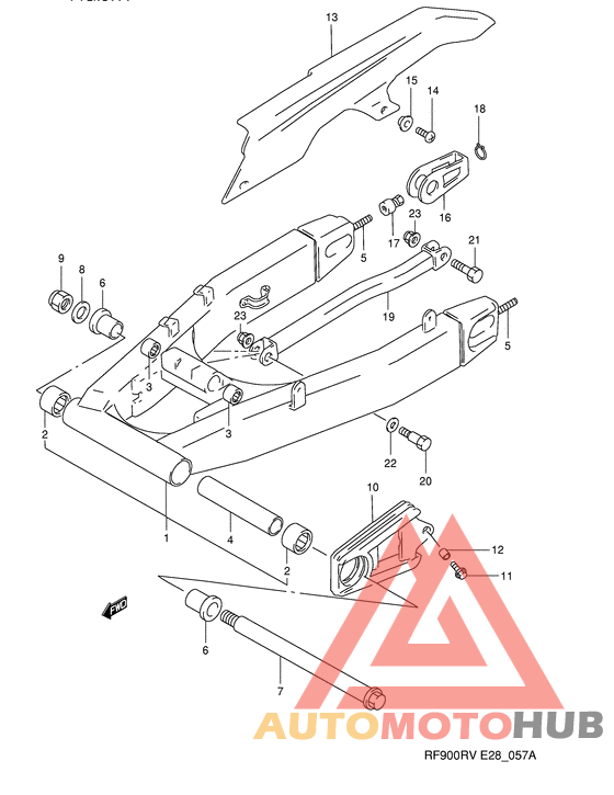 Маятник задний