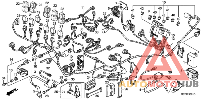Harness wire