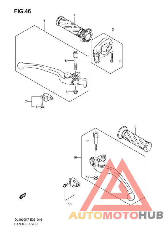 Рулевой рычаг