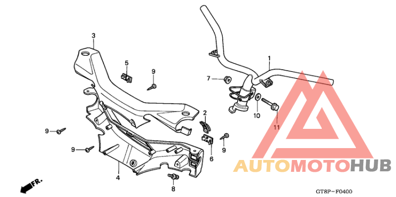 Handle pipe/handle cover