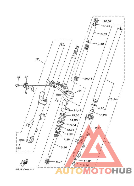 Передняя вилка
