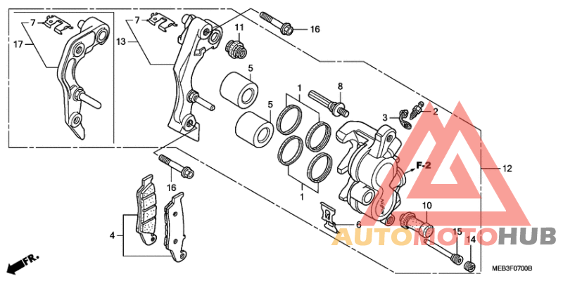 Передний суппорт