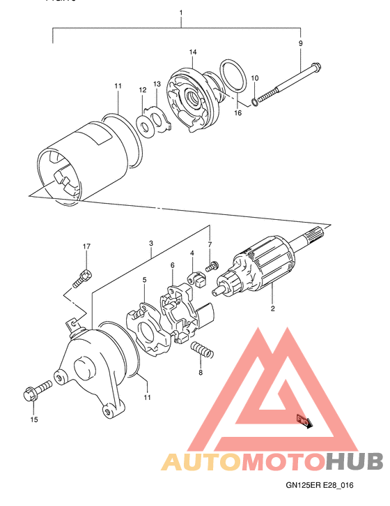 Стартерный мотор