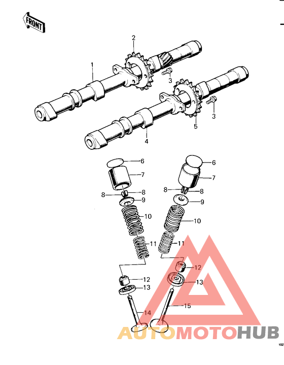 Camshafts/valves