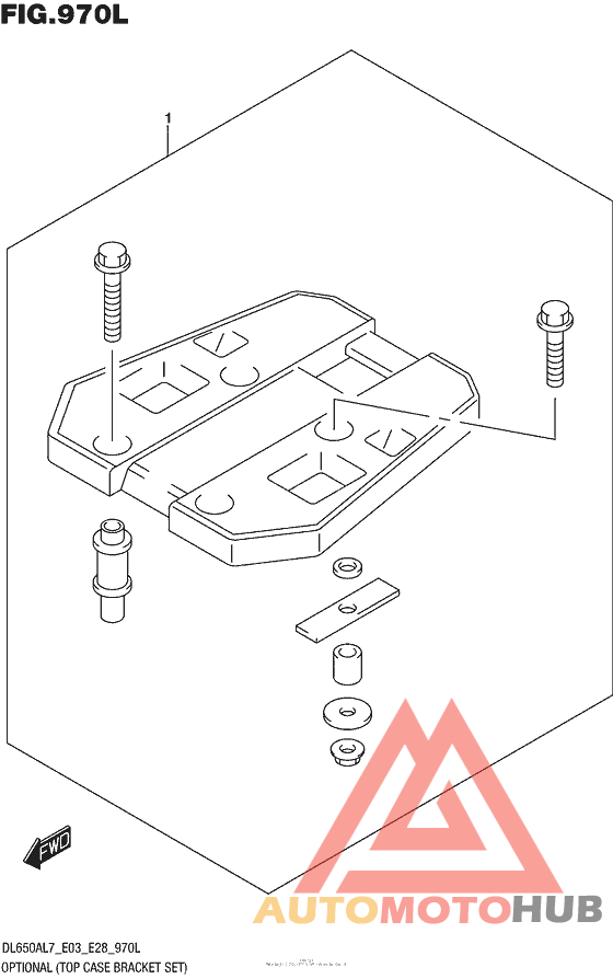 Optional (Top Case Bracket Set)