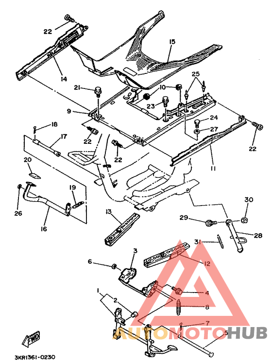 Support.refuse-pieds