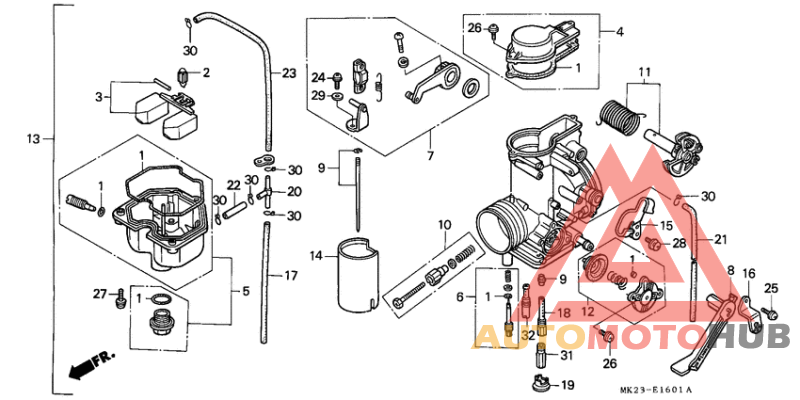 Carburetor assy