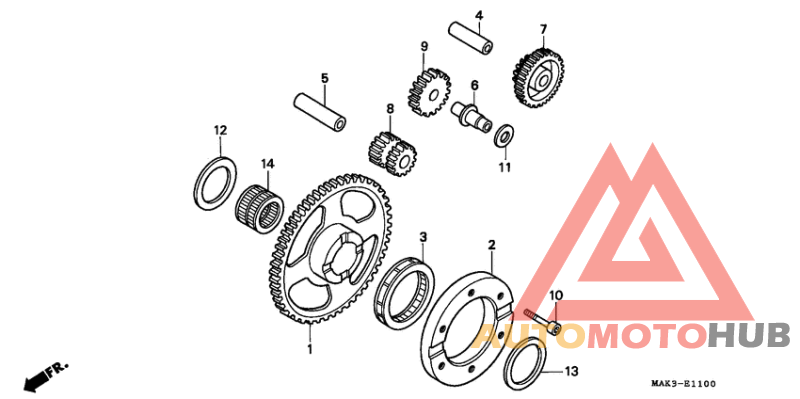 Муфта стартера