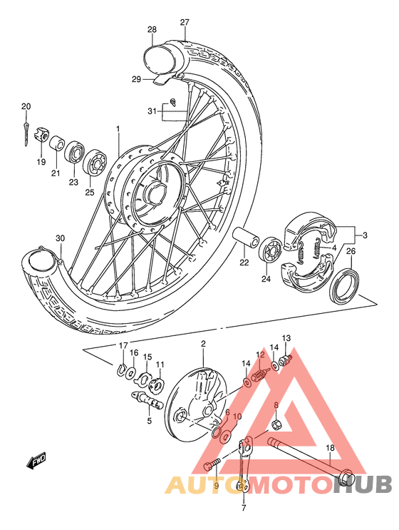 Transom + tube