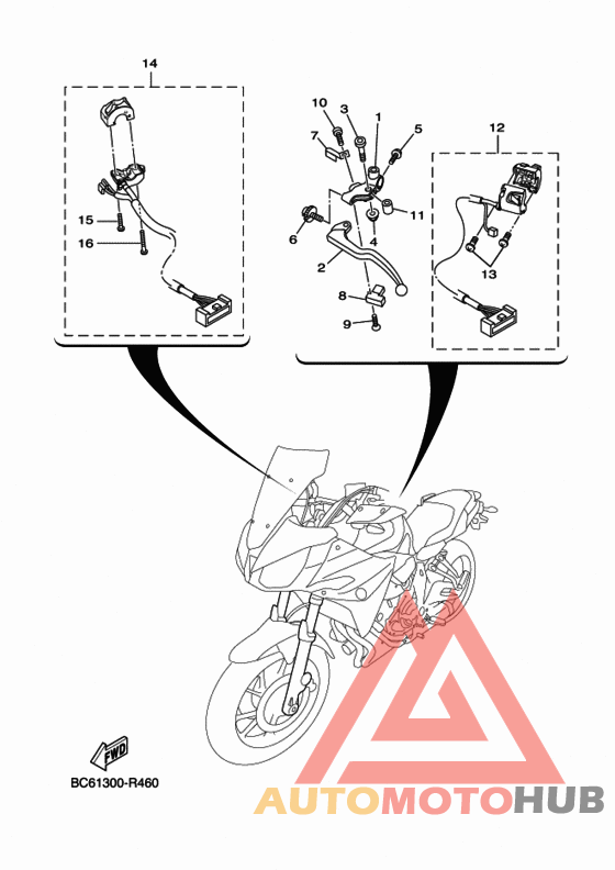 Handle switch & lever