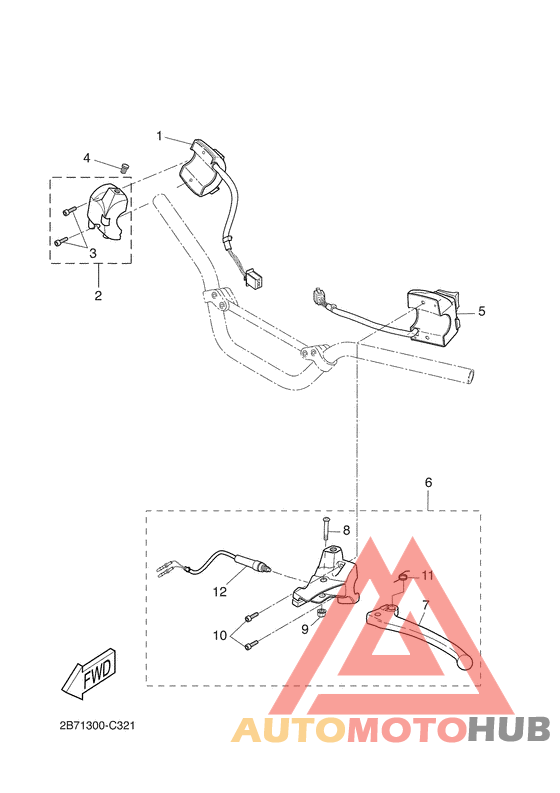 Handle switch & lever