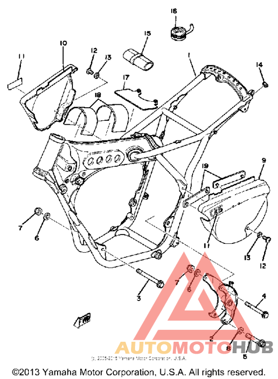 Frame - side cover