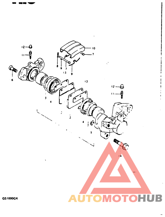 Задний суппортs