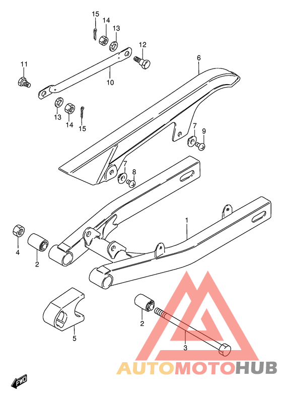 Маятник задний