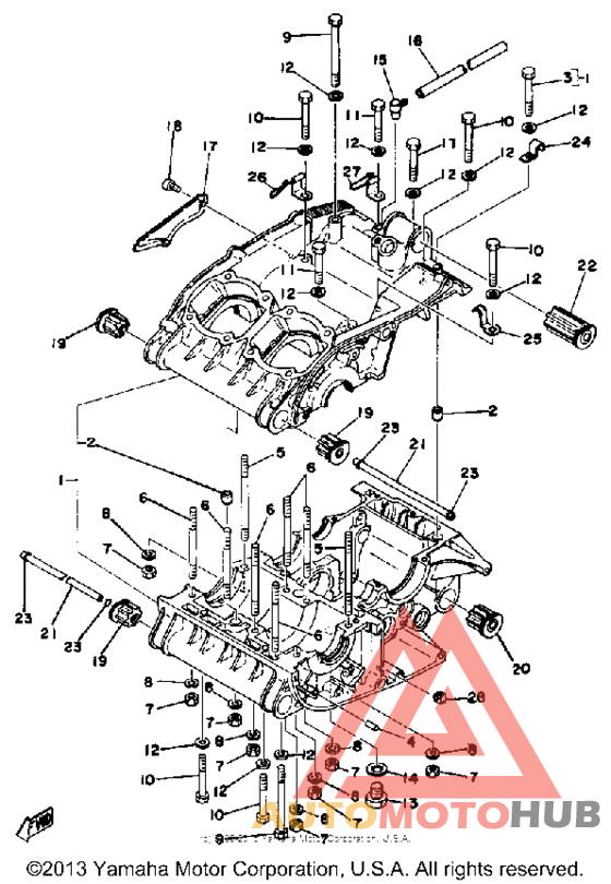 Картер двигателя