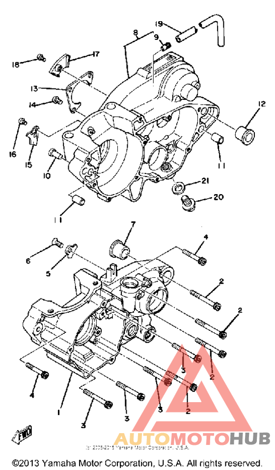 Картер двигателя