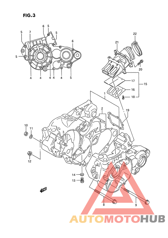 Картер двигателя