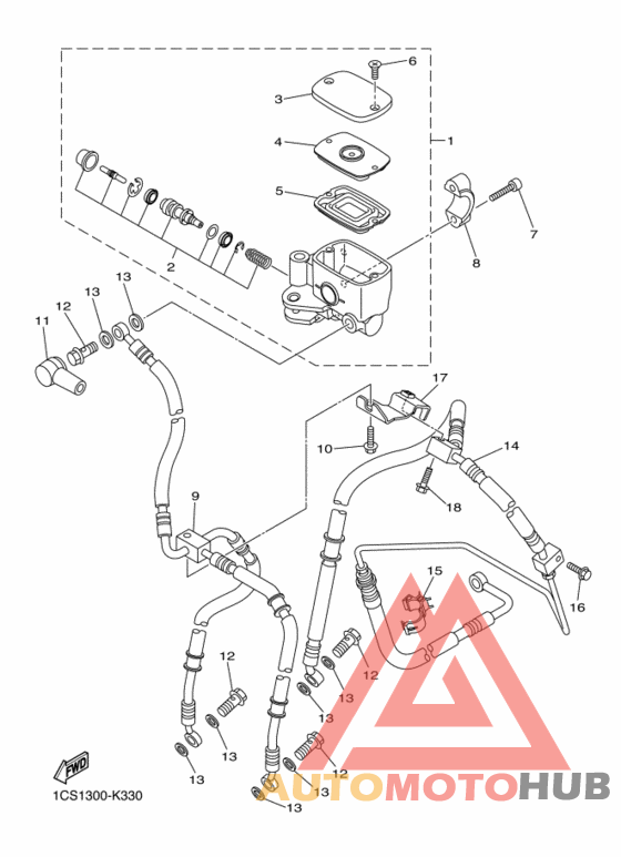 Главный тормозной цилиндр