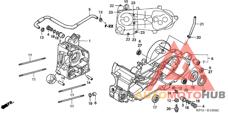 Картер двигателя