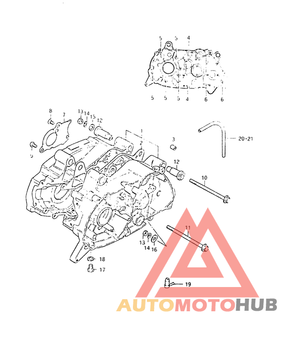 Картер двигателя