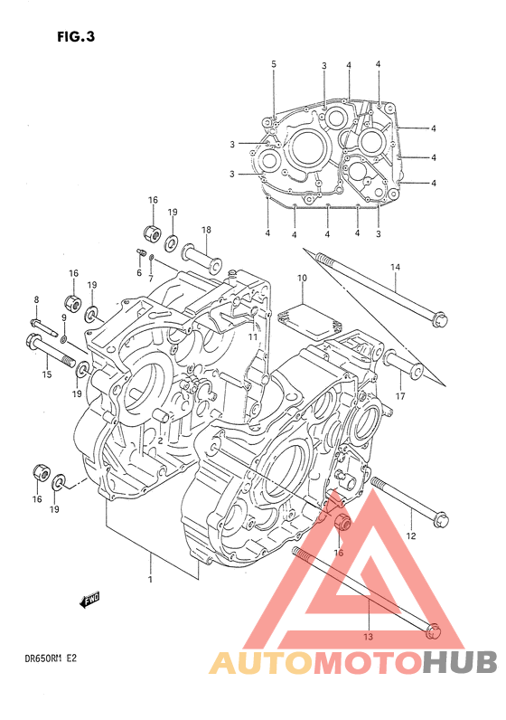 Картер двигателя