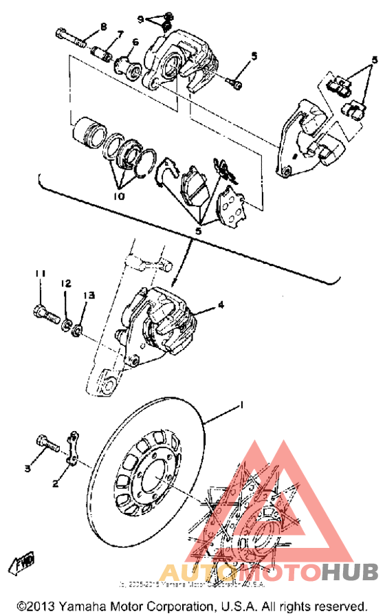Disc brake caliper