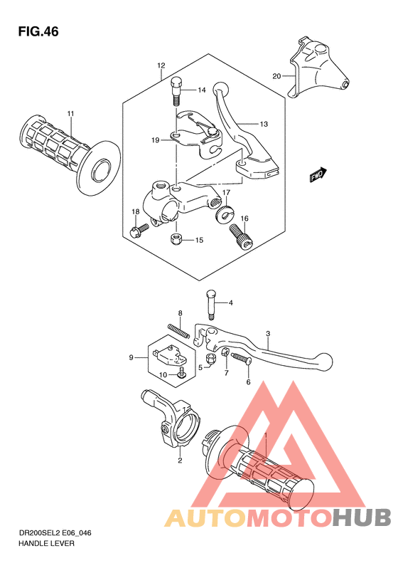 Рулевой рычаг