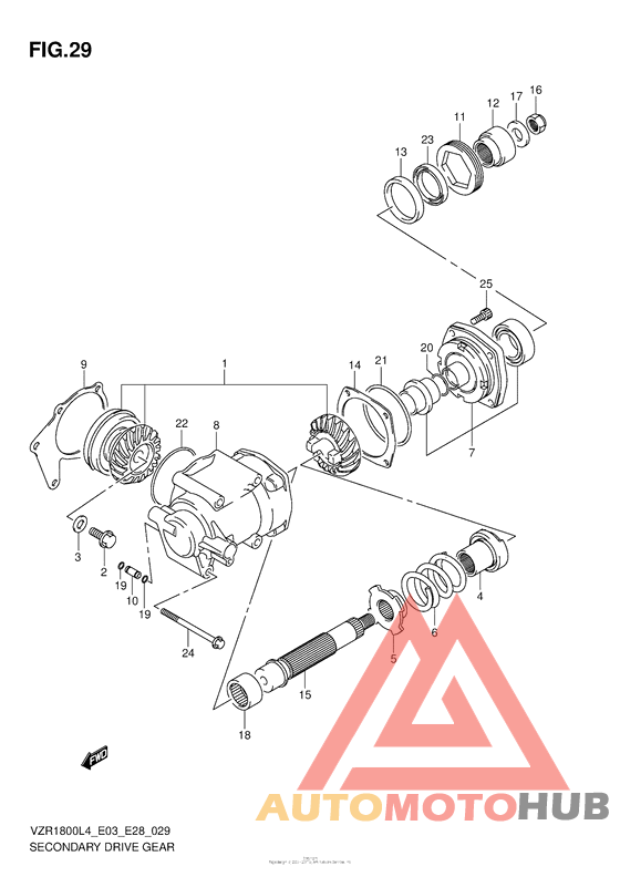 Secondary Drive Gear
