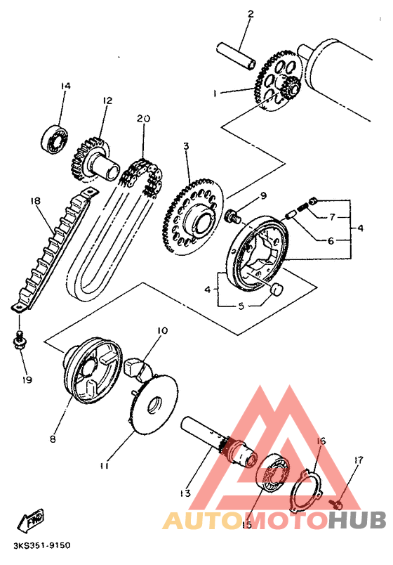 Муфта стартера