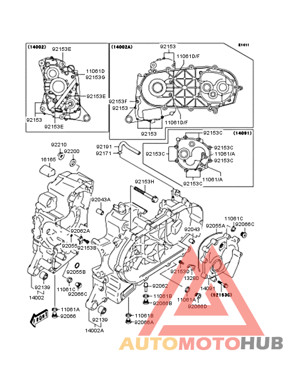 Картер двигателя