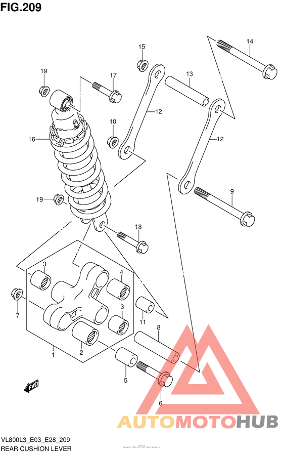 Rear Cushion Lever (Vl800Tl3 E03)