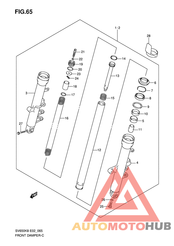 Передняя вилка