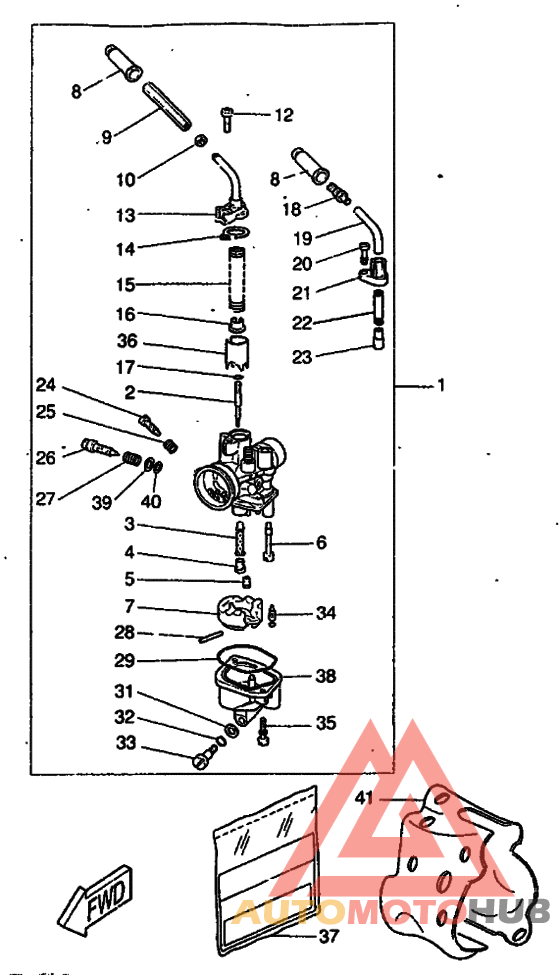 Carburetor assy