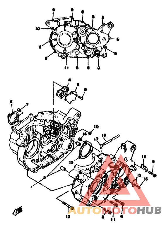Картер двигателя