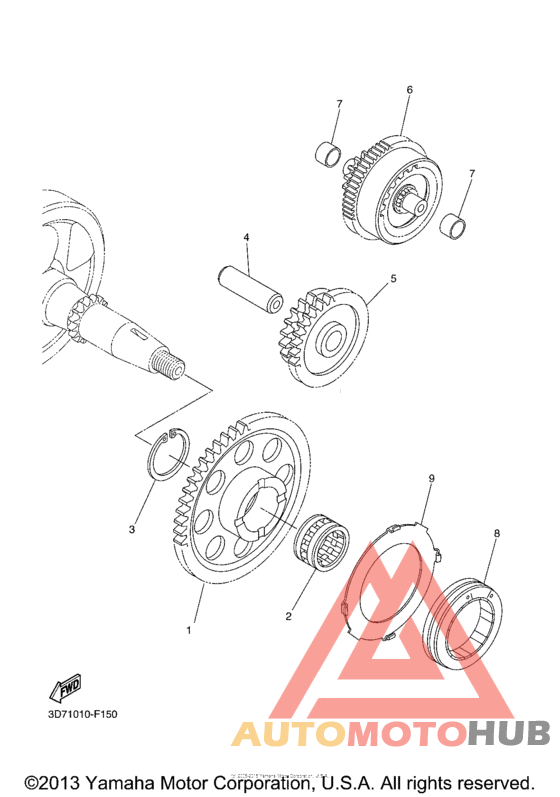 Муфта стартера