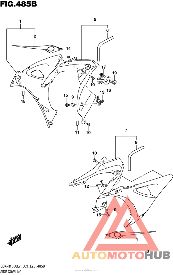 Side Cowling (Ykv,yvz)