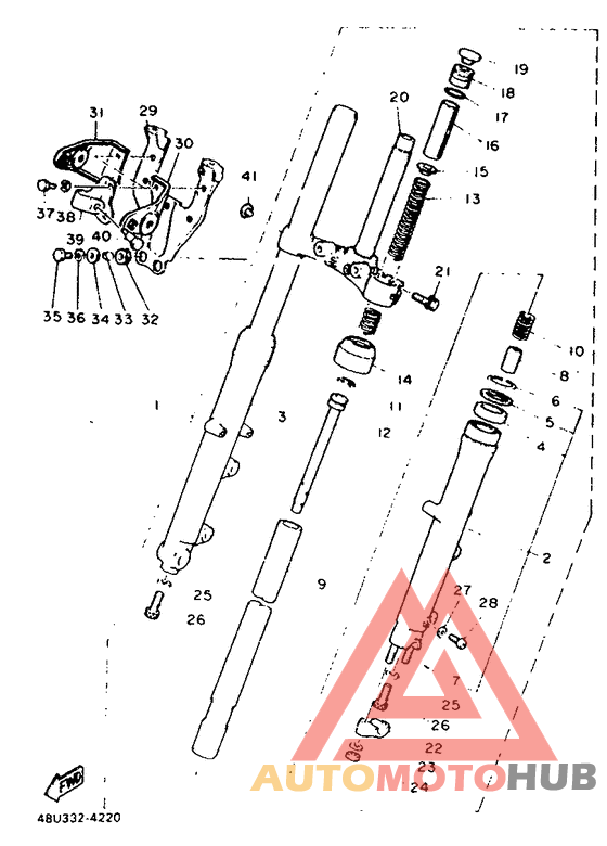 Передняя вилка
