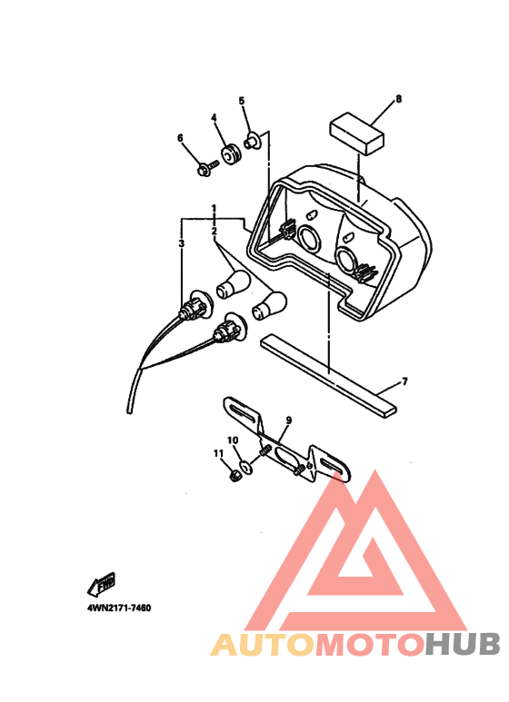 Taillight unit ass`y