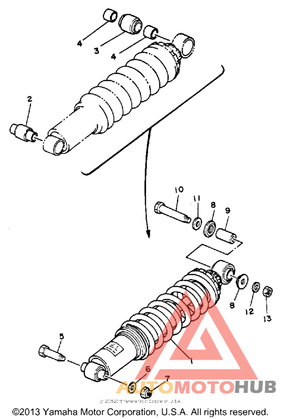 Амортизаторы задние